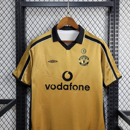 Camisa Manchester United III 01/02 Dupla Face Retrô (Sob encomenda)