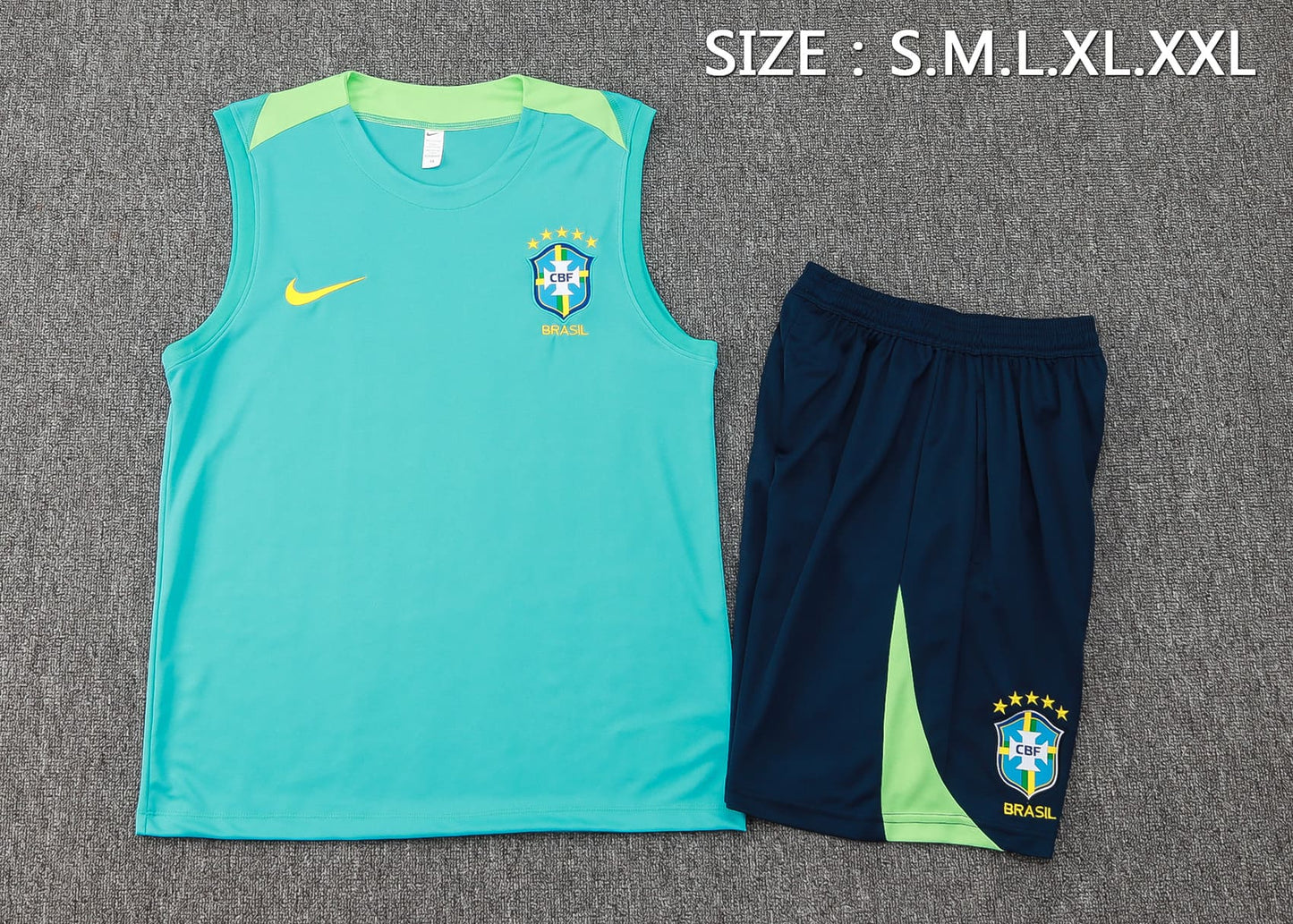 Conjunto de Treino Brasil 2024 (Sob encomenda)