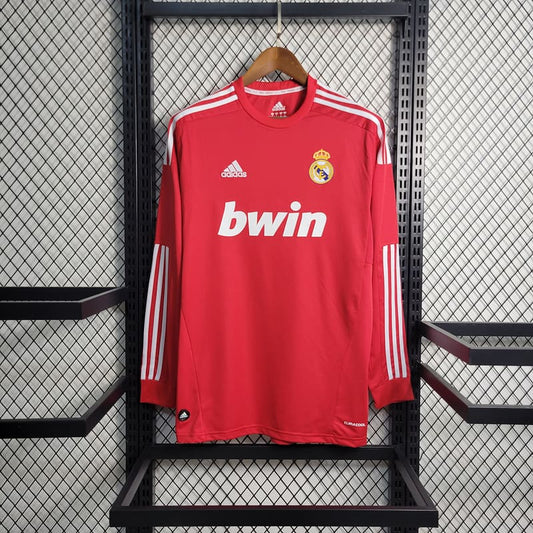 Camisa Real Madrid III 11/12 Retrô Manga Longa (Sob encomenda)