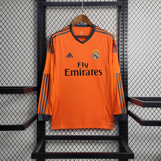 Camisa Real Madrid III 13/14 Retrô Manga Longa (Sob encomenda)