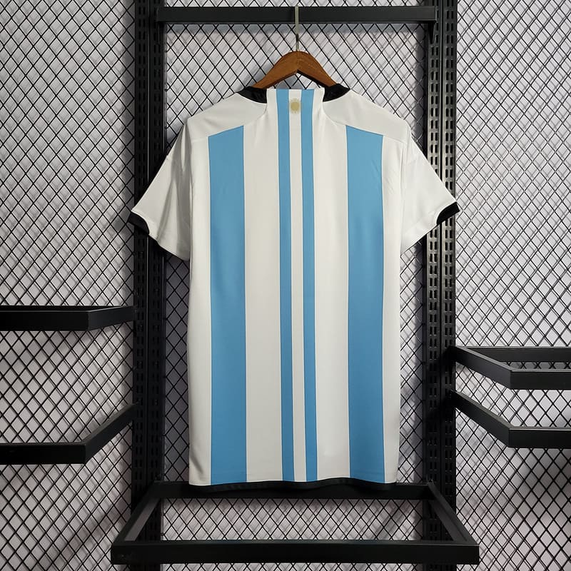 Camisa Argentina I 2022 Torcedor com Patch (Sob encomenda)