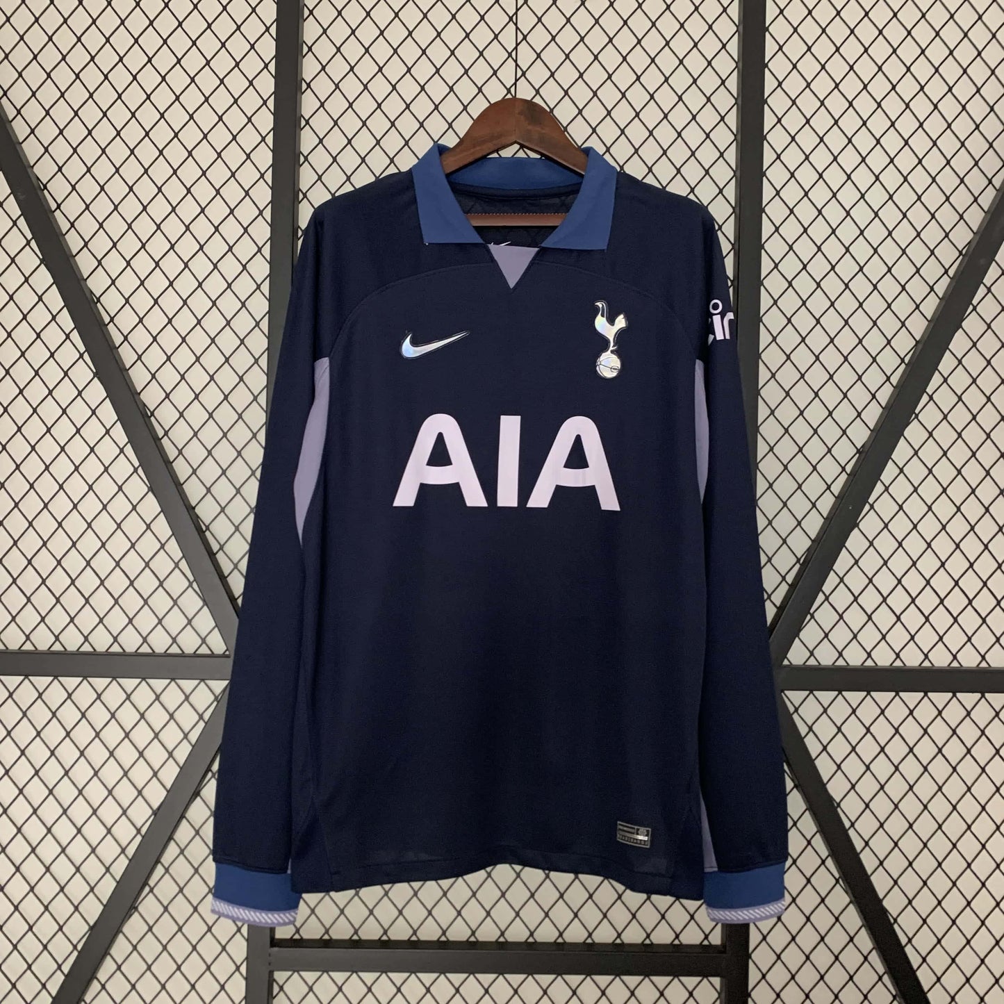 Camisa Tottenham II 23/24 Torcedor Manga Longa (Sob encomenda)