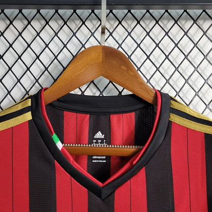 Camisa Milan I 13/14 Retrô Manga Longa (Sob encomenda)