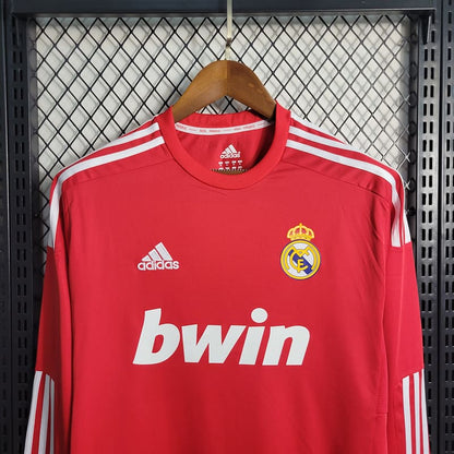 Camisa Real Madrid III 11/12 Retrô Manga Longa (Sob encomenda)