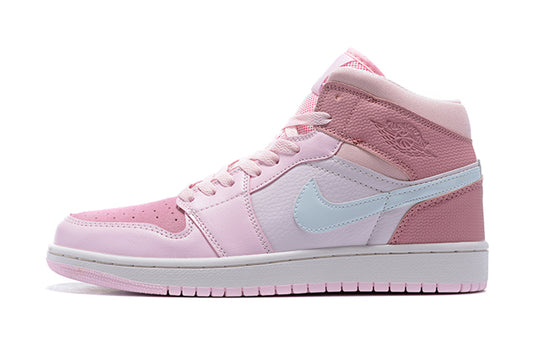 Tênis Jordan 1 Mid Digital Pink (Sob encomenda)