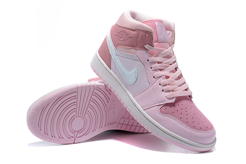 Tênis Jordan 1 Mid Digital Pink (Sob encomenda)