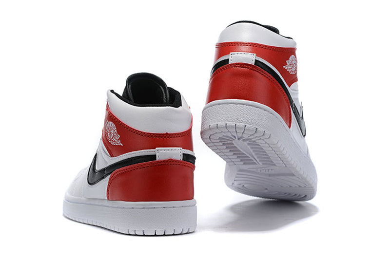 Tênis Jordan 1 Mid White Chicago (Sob encomenda)