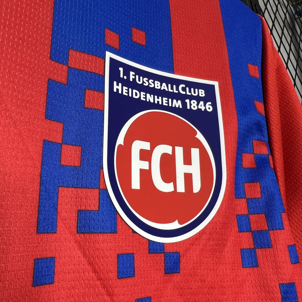 Camisa Heidenheim I 24/25 Torcedor (Sob encomenda)