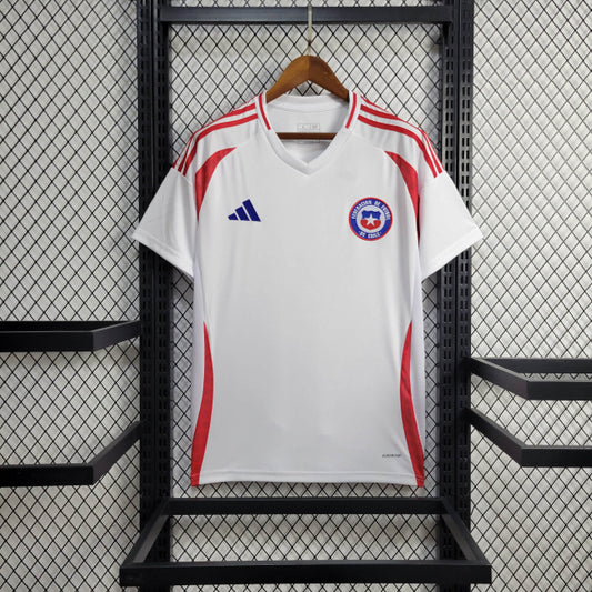 Camisa Chile II 2024 Torcedor (Sob encomenda)