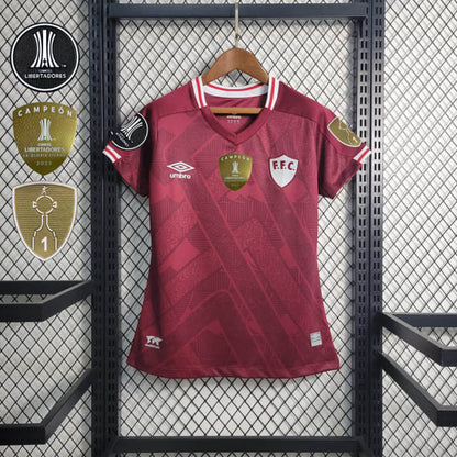 Camisa Fluminense III 22/23 Feminina com Patchs (Sob encomenda)