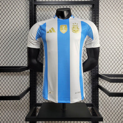 Camisa Argentina I 2024 Jogador com Patch (Sob encomenda)