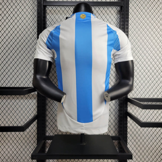 Camisa Argentina I 2024 Jogador com Patch (Sob encomenda)