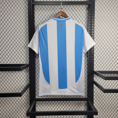 Camisa Argentina I 2024 Torcedor com Patch (Sob encomenda)