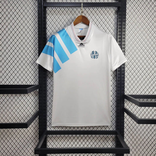 Camisa Olympique de Marseille I '25 Anos Título UCL' 1993 Retrô (Sob encomenda)