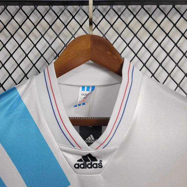 Camisa Olympique de Marseille I '25 Anos Título UCL' 1993 Retrô (Sob encomenda)