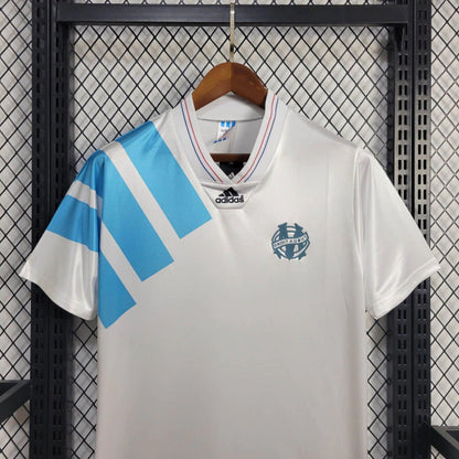 Camisa Olympique de Marseille I '25 Anos Título UCL' 1993 Retrô (Sob encomenda)