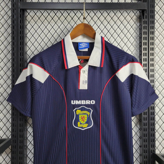 Camisa Escócia I 1997 Retrô (Sob encomenda)