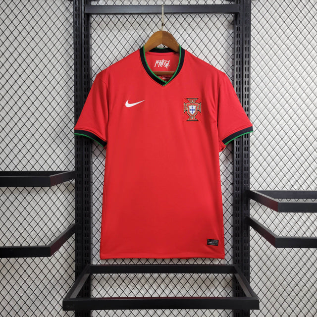 Camisa Portugal I 2024 Torcedor (Sob encomenda)