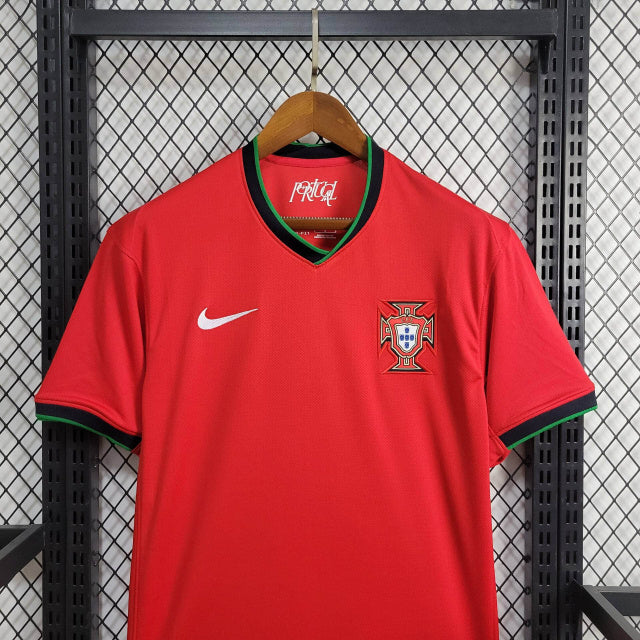 Camisa Portugal I 2024 Torcedor (Sob encomenda)