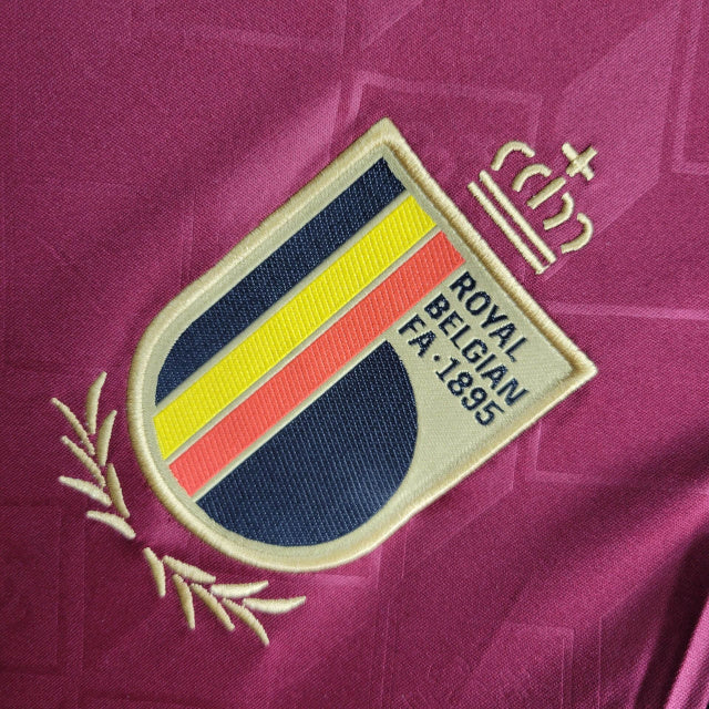 Camisa Bélgica I 2024 Torcedor (Sob encomenda)