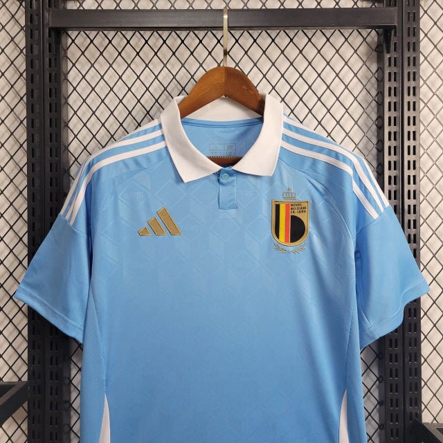 Camisa Bélgica II 2024 Torcedor (Sob encomenda)