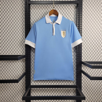 Camisa Uruguai I 2024 Torcedor (Sob encomenda)