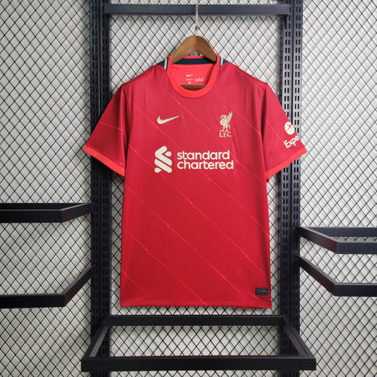 Camisa Liverpool I 21/22 Torcedor (Sob encomenda)