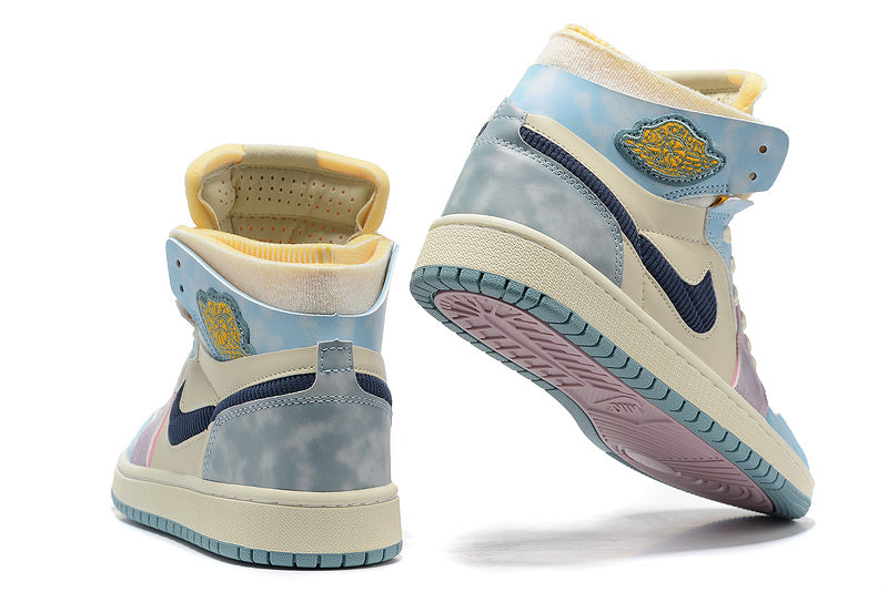 Tênis Jordan 1 High Zoom Air CMFT Celestine Blue (Sob encomenda)