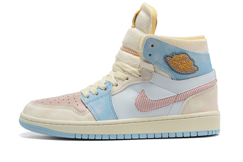 Tênis Jordan 1 High Zoom Air CMFT Pink Oxford (Sob encomenda)