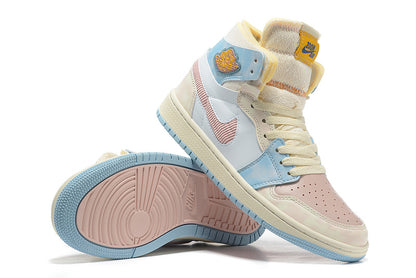 Tênis Jordan 1 High Zoom Air CMFT Pink Oxford (Sob encomenda)