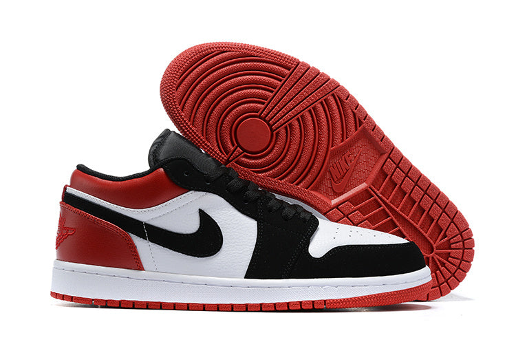 Tênis Jordan 1 Low Black Toe (Sob encomenda)