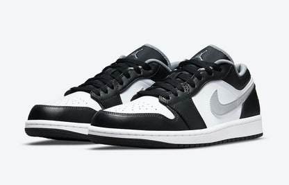 Tênis Jordan 1 Low Black White Grey (Sob encomenda)