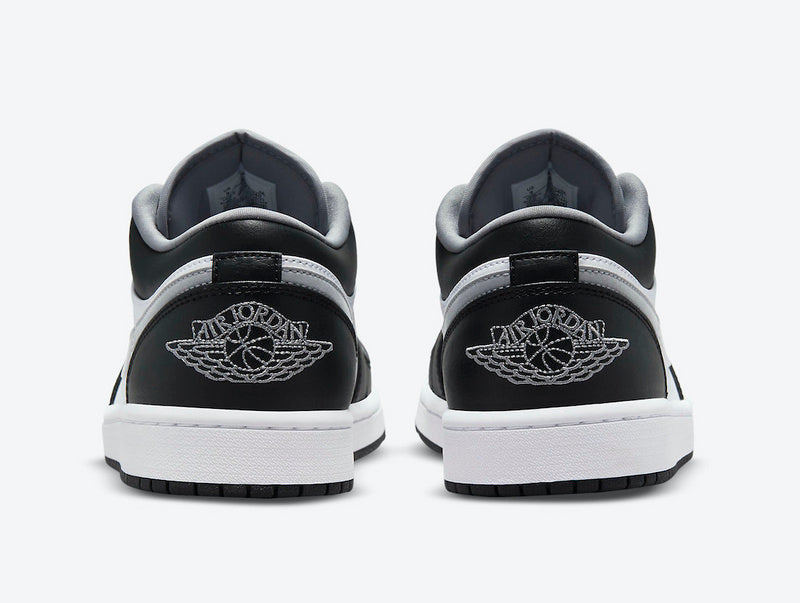 Tênis Jordan 1 Low Black White Grey (Sob encomenda)