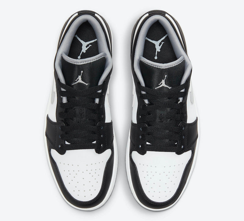 Tênis Jordan 1 Low Black White Grey (Sob encomenda)