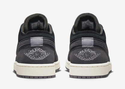 Tênis Jordan 1 Low Craft Inside Out Black (Sob encomenda)