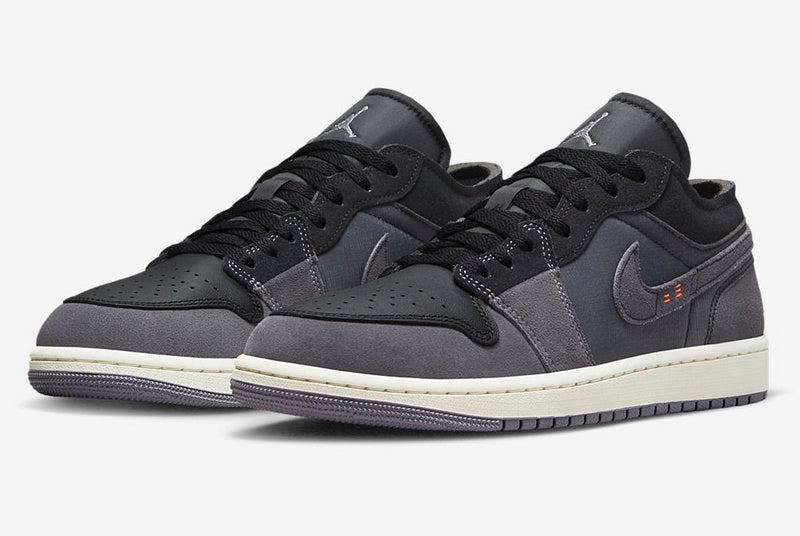 Tênis Jordan 1 Low Craft Inside Out Black (Sob encomenda)