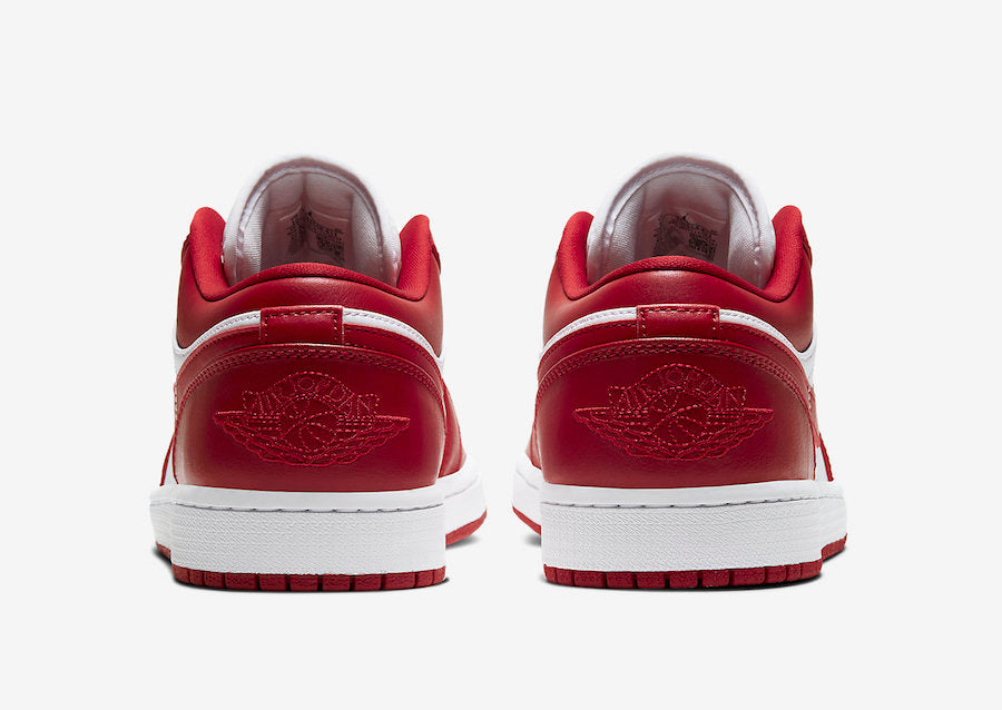 Tênis Jordan 1 Low Gym Red White (Sob encomenda)