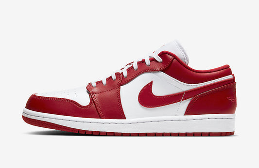 Tênis Jordan 1 Low Gym Red White (Sob encomenda)