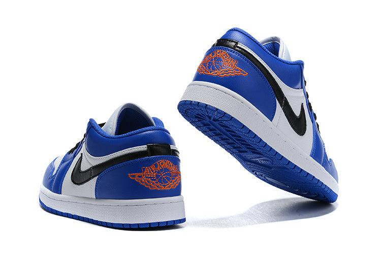 Tênis Jordan 1 Low Hyper Royal Orange Peel (Sob encomenda)