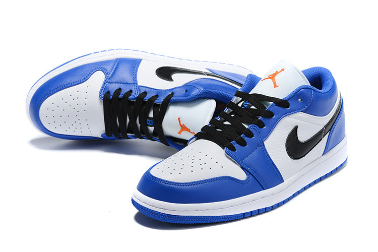 Tênis Jordan 1 Low Hyper Royal Orange Peel (Sob encomenda)