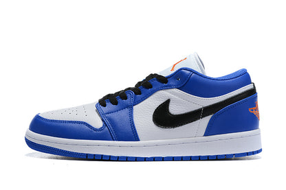 Tênis Jordan 1 Low Hyper Royal Orange Peel (Sob encomenda)