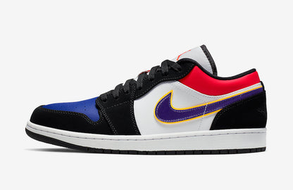 Tênis Jordan 1 Low Lakers Top 3 (Sob encomenda)