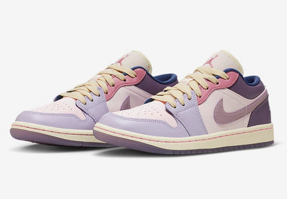 Tênis Jordan 1 Low Pastel Purple (Sob encomenda)