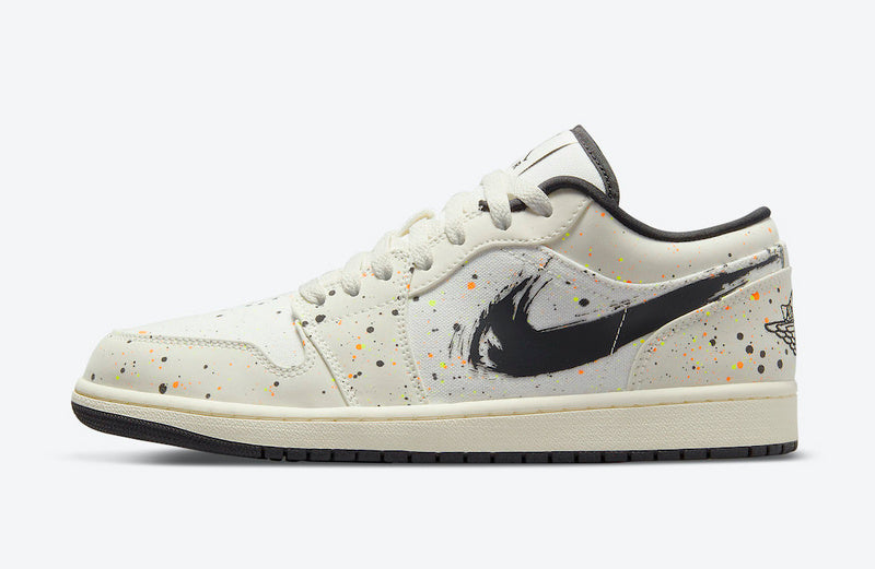 Tênis Jordan 1 Low SE Paint Splatter (Sob encomenda)