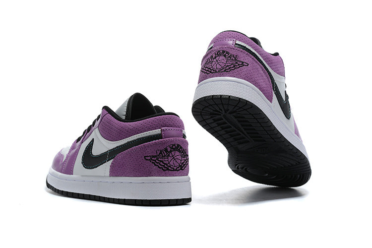 Tênis Jordan 1 Low SE Violet Shock White Black (Sob encomenda)