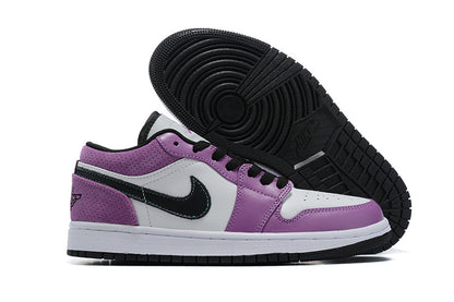 Tênis Jordan 1 Low SE Violet Shock White Black (Sob encomenda)