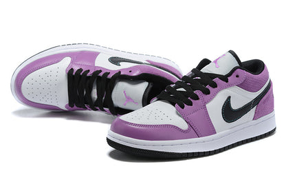 Tênis Jordan 1 Low SE Violet Shock White Black (Sob encomenda)