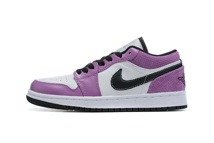 Tênis Jordan 1 Low SE Violet Shock White Black (Sob encomenda)