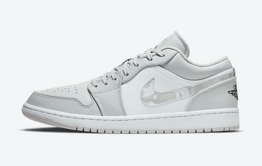 Tênis Jordan 1 Low White Camo (Sob encomenda)