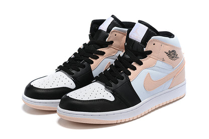 Tênis Jordan 1 Mid Arctic Orange Black Toe (Sob encomenda)